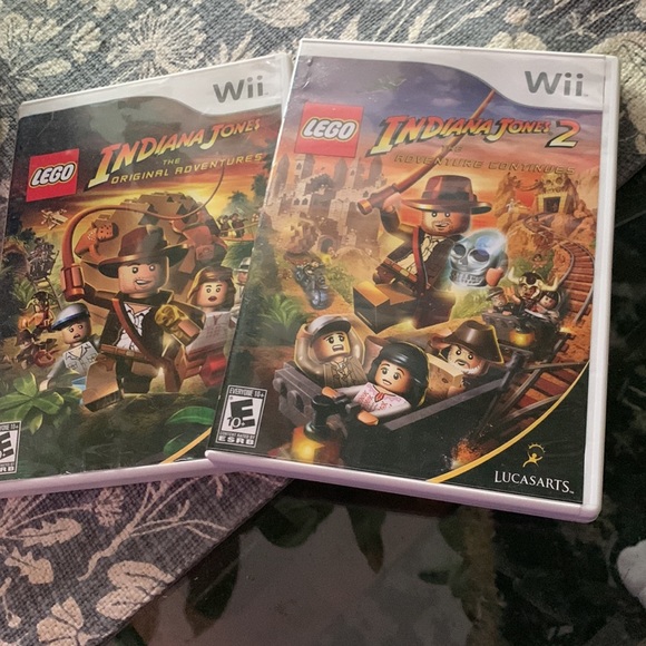 🔵 Wii Indiana Jones set of 2 - Picture 2 of 9